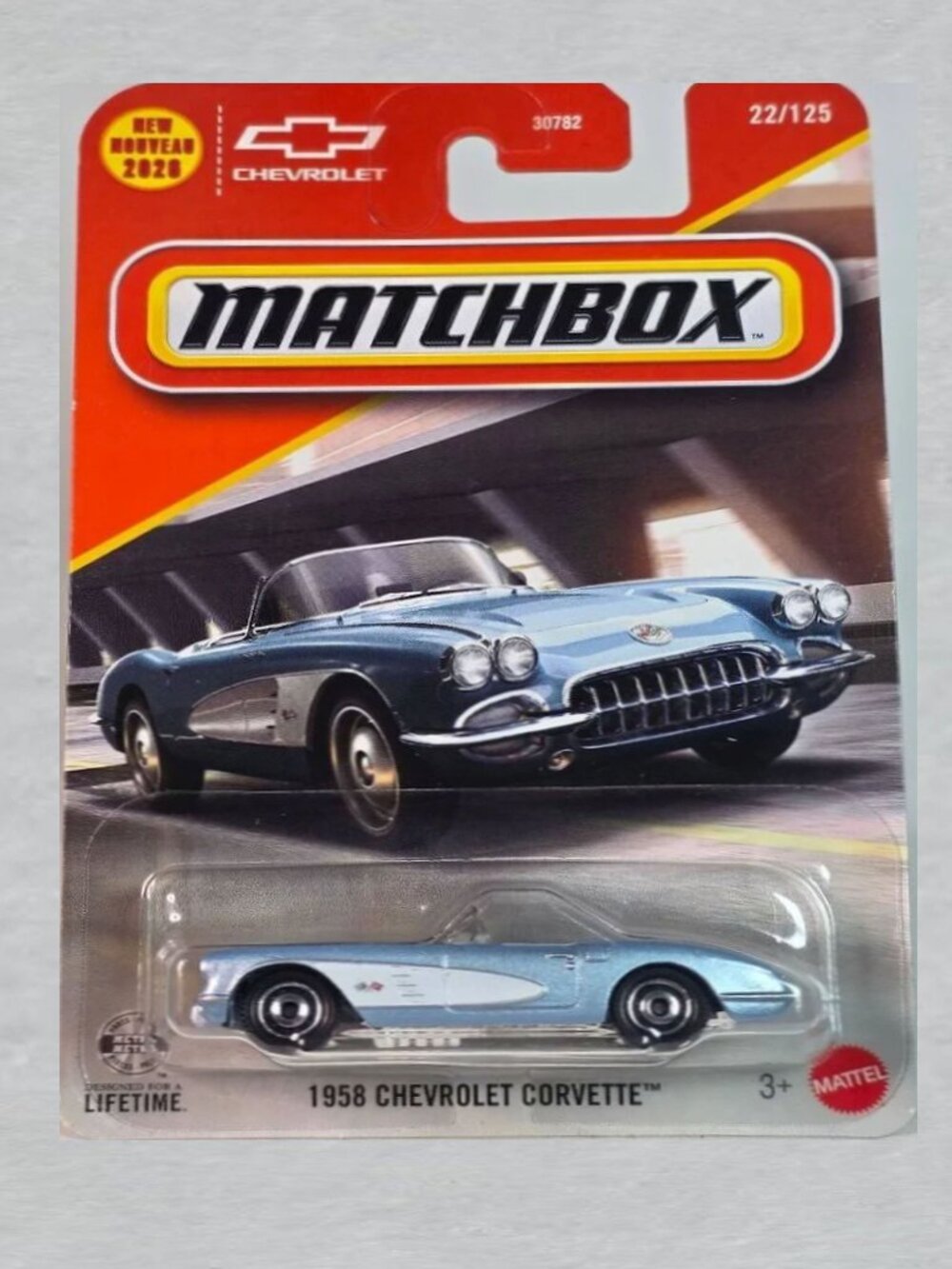Matchbox 1958 Chevrolet Corvette GREEN